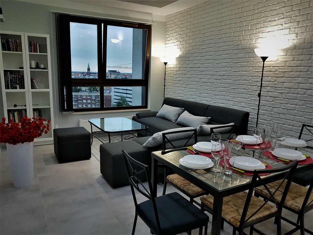 Lux Apartment Center Breslávia Exterior foto
