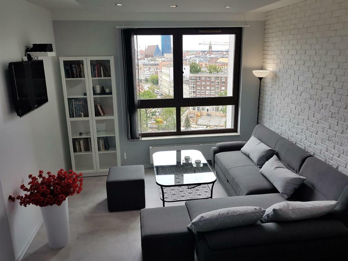 Lux Apartment Center Breslávia Exterior foto